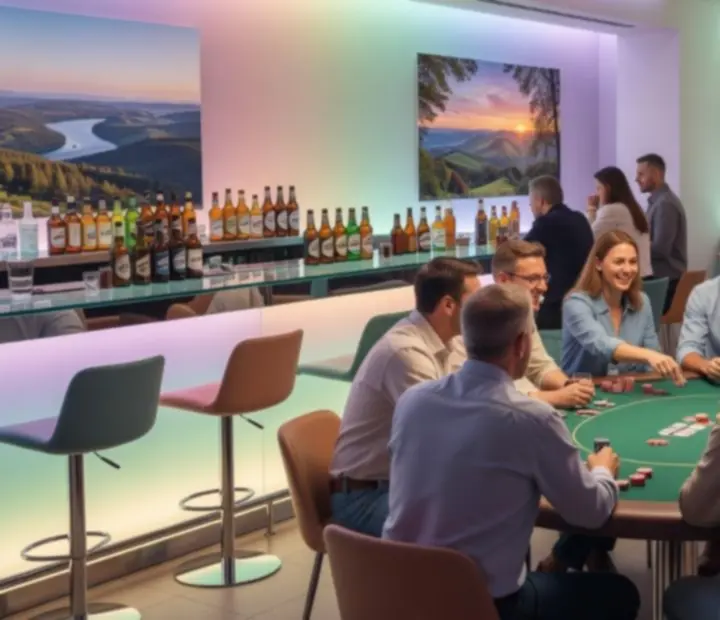 Atmosféra večerní společenské akce v restauraci CentralMeetingG